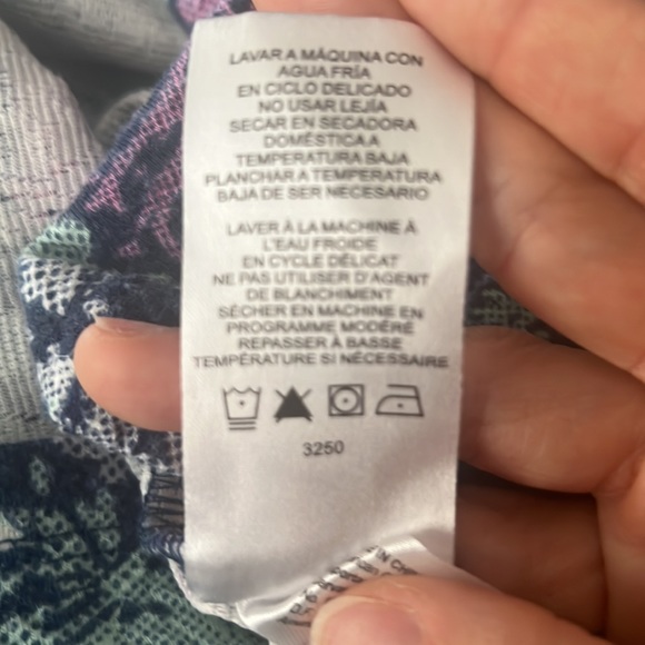 American Girl Mix and Match Purple Blue Print Tank Top 2017 small - Picture 5 of 7